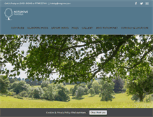 Tablet Screenshot of notgroveholidays.com